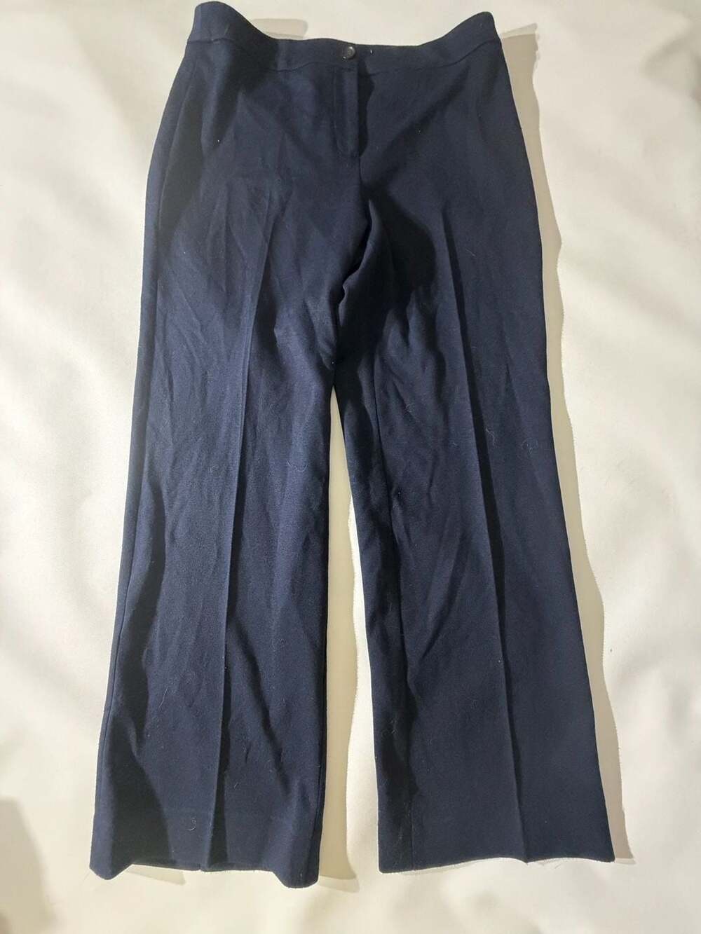 Jones New York Collection Navy Blue Stretch Dress Pants Trousers Size 4